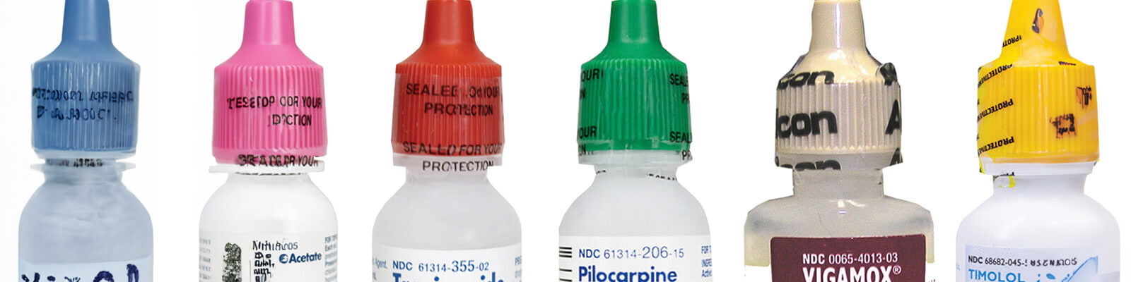 Know Your Ophthalmic Eye Drops by Cap Colors from Amcon Labs