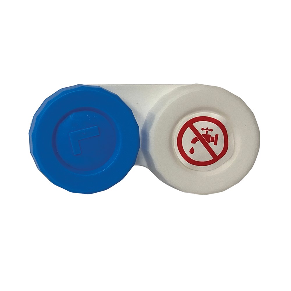 "No Water" Contact Lens Case Stickers - 2