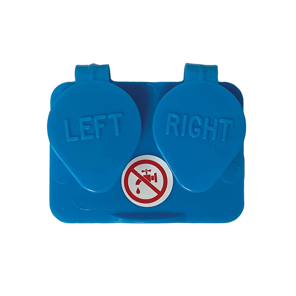 "No Water" Contact Lens Case Stickers - 3