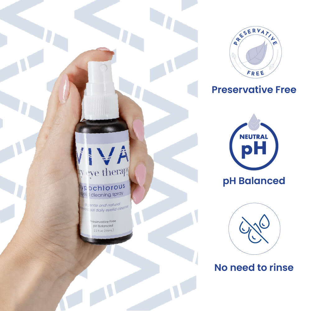 Viva Hypochlorous Eyelid Cleansing Spray - 4