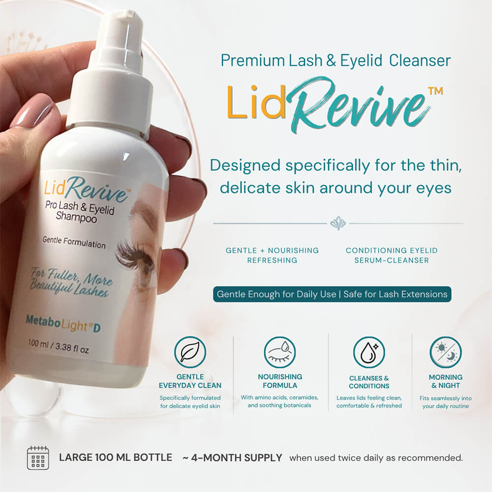 LidRevive Lid & Lash Serum Cleanser - 1