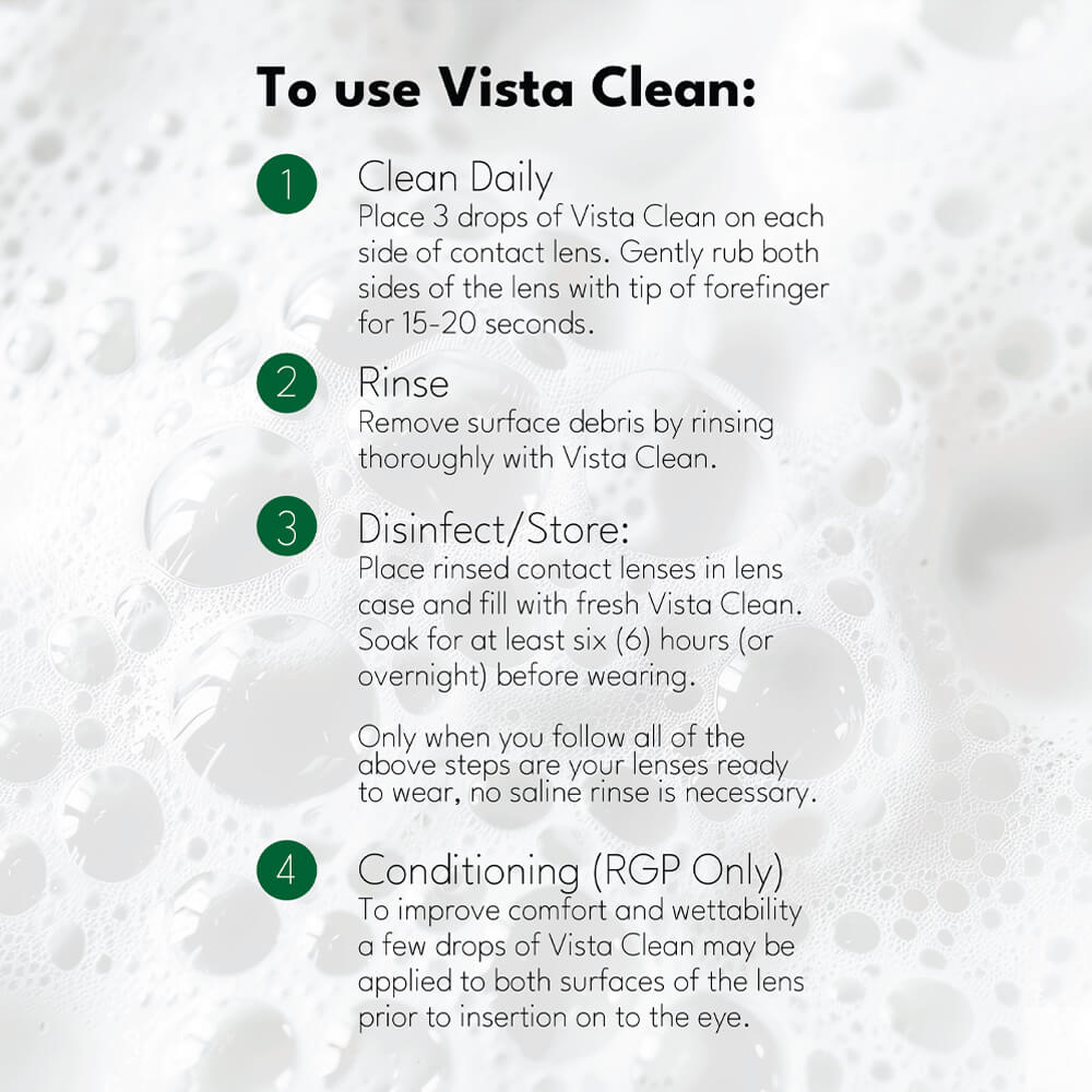 Vista Clean Multi-Purpose Solution - 3.4 fl oz - 3