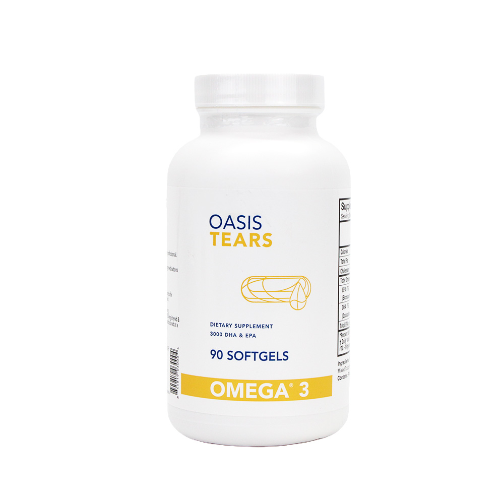 Oasis TEARS OMEGA 3 High-Potency Omega-3 Eye Health Supplement