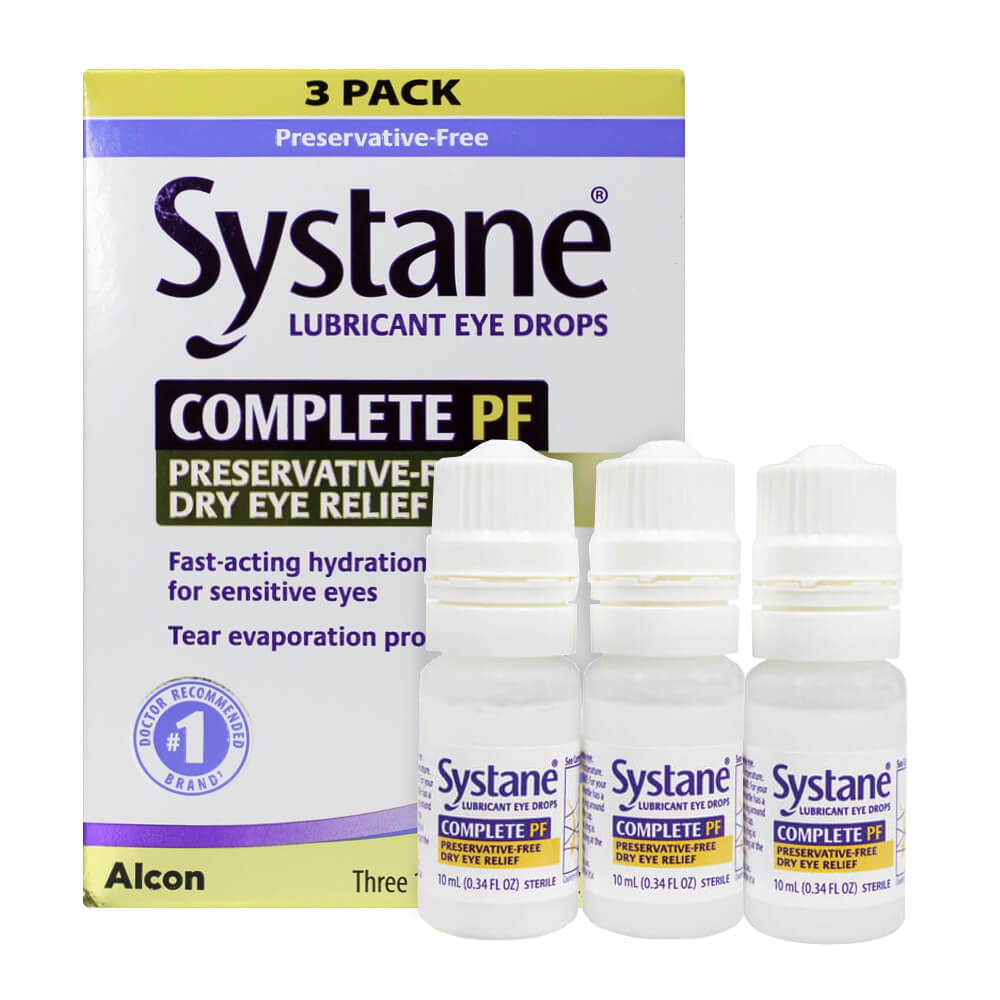 Systane Complete PF Multi-dose Lubricant Drops 3 Pack