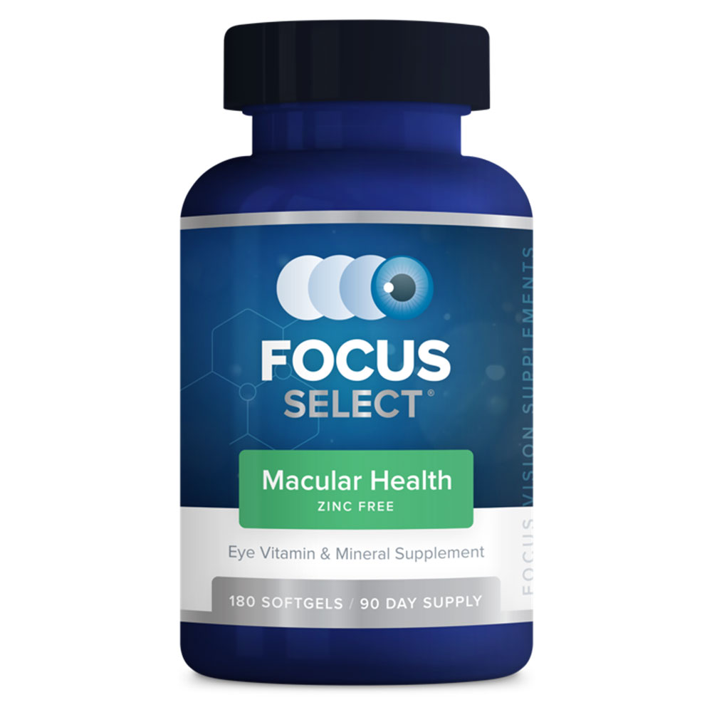 Focus Select Zinc-Free Macular Health Vitamin