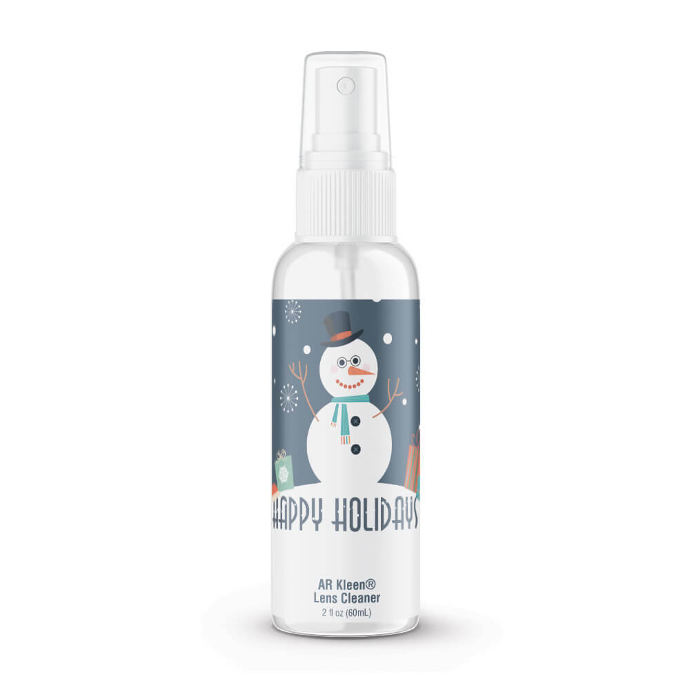 2oz AR Kleen® Holiday Eyeglass Lens Cleaner - Holidays Snowman