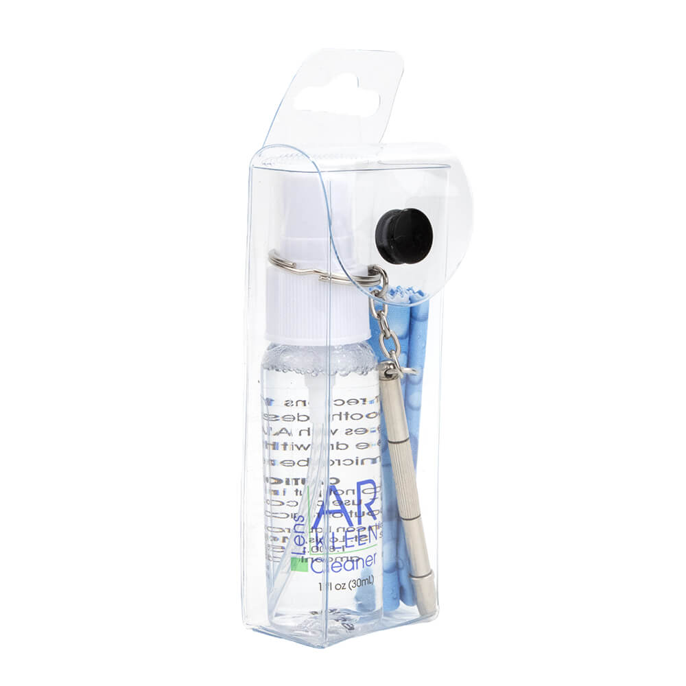 AR Kleen&reg; - Eyeglass Care Kit - 1 fl oz Spray Pump Bottle, Cleaning Cloth, and Screwdriver - 3