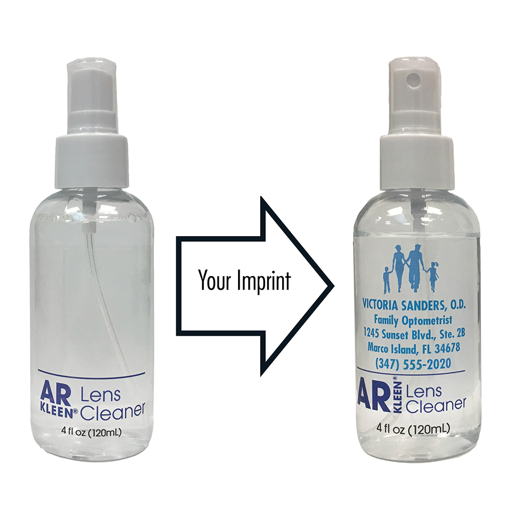 4oz AR Kleen® Spray Pump Bottle - Imprinted - 1