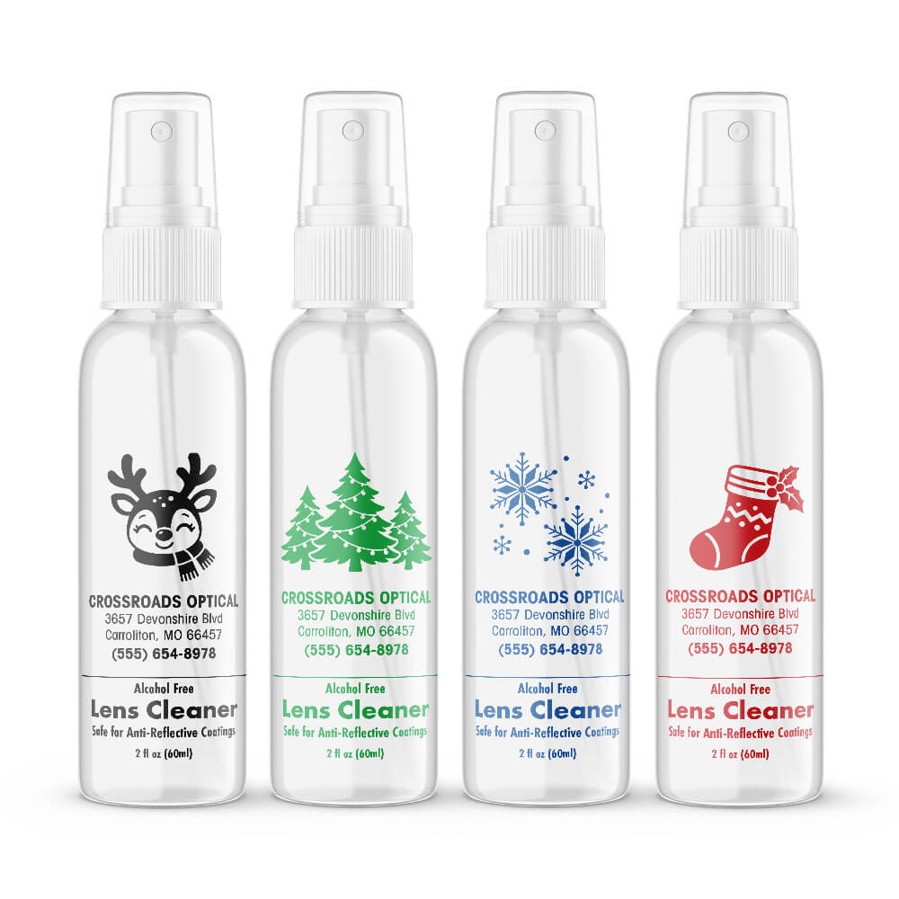 2 fl oz AR Kleen&reg; Lens Cleaner Holiday Designs - Imprinted