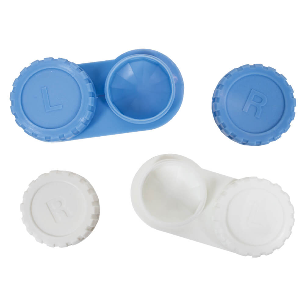 Screw Top Contact Lens Case with Gasket - 1