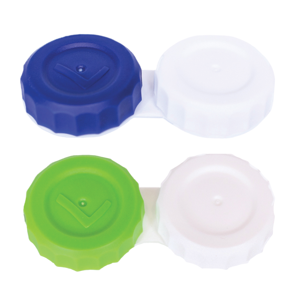 Flatbed Screw Top Contact Lens Case