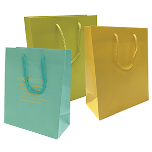 Retail Bags - Tall Matte Euro Totes - Imprinted - 1