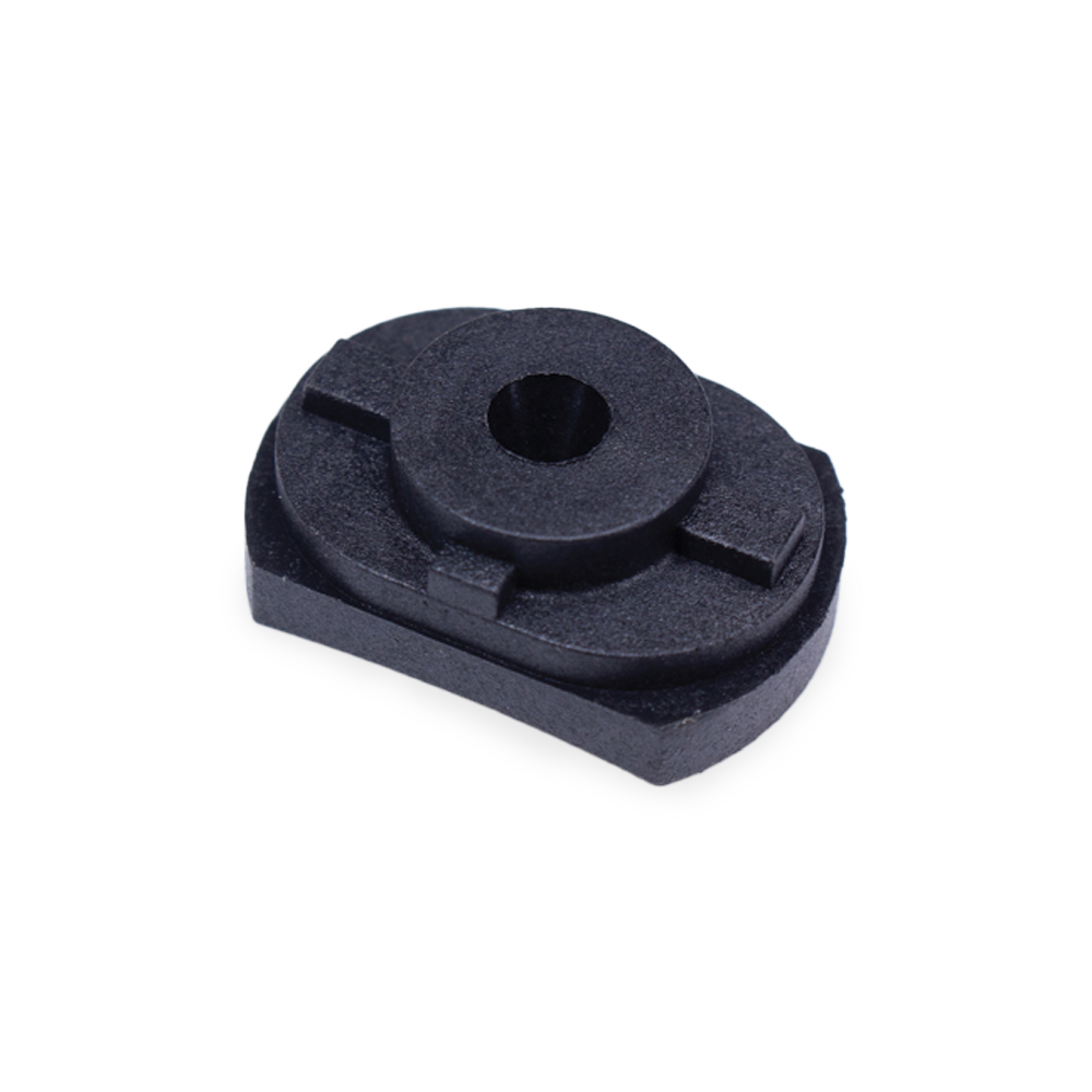 Lens Edging Block - DAC - Graphite 1/2 Eye