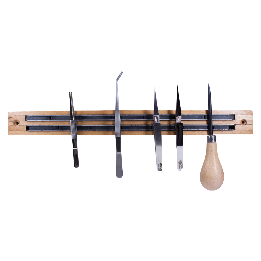 18 Inch Wooden Frame Magnetic Tool Bar