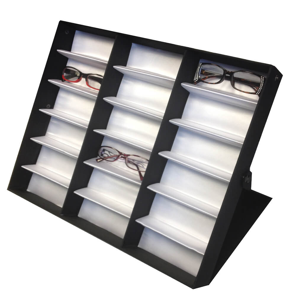 Frame Presentation Case with Kickstand Lid - 18 Cavity