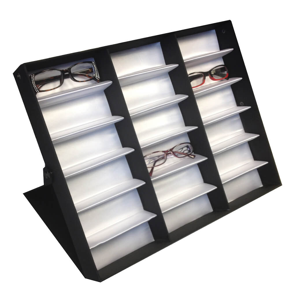 Frame Presentation Case with Kickstand Lid - 18 Cavity - 1