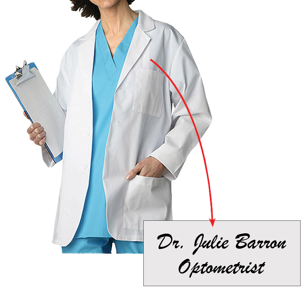 Short Lab Coat - Women's