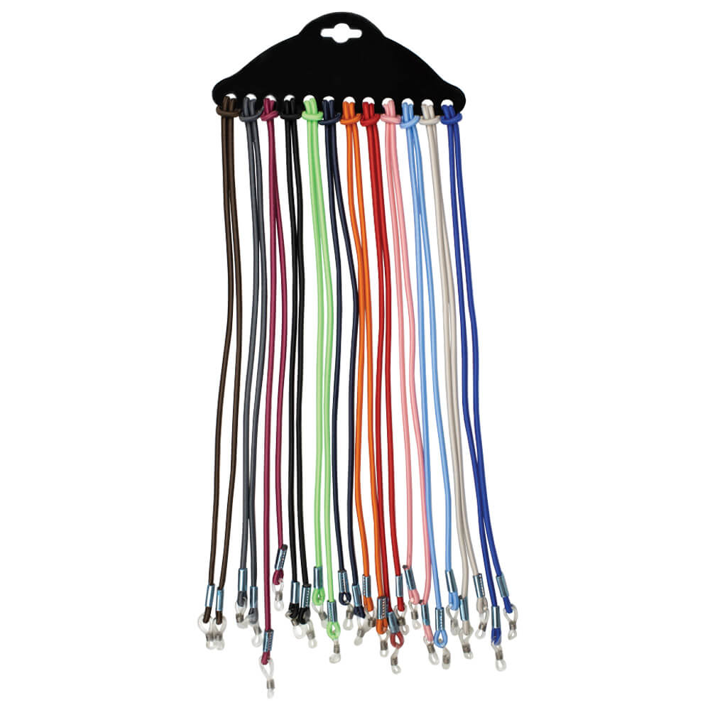 Elastic Sport Eyeglass Cords on Hanger