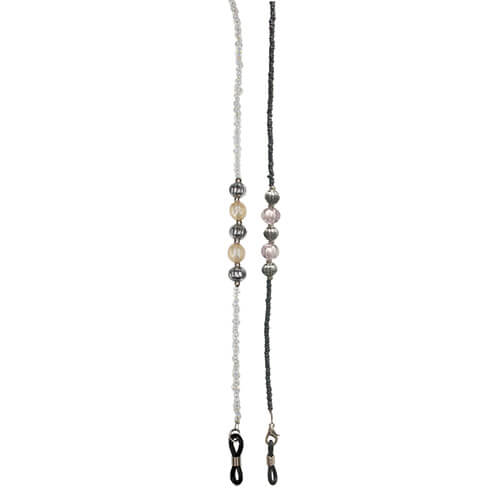 Silver Accent Eyeglass Chains - 1