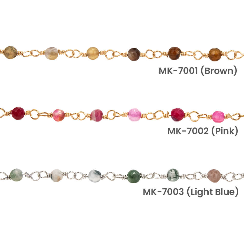 Small Bead Eyeglass Chains - 2