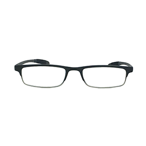 AR Coated Reading Glasses - Gradient Gray with Comfort Grip Temples - 1