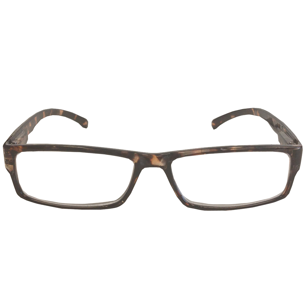 High Power Reading Glasses - Dark Tortoise with Spring Hinge