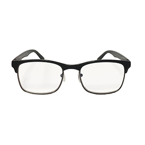 Blue Blocker Reading Glasses - Hipster Black - 1