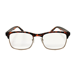 Blue Blocker Reading Glasses - Hipster Tortoise - 1