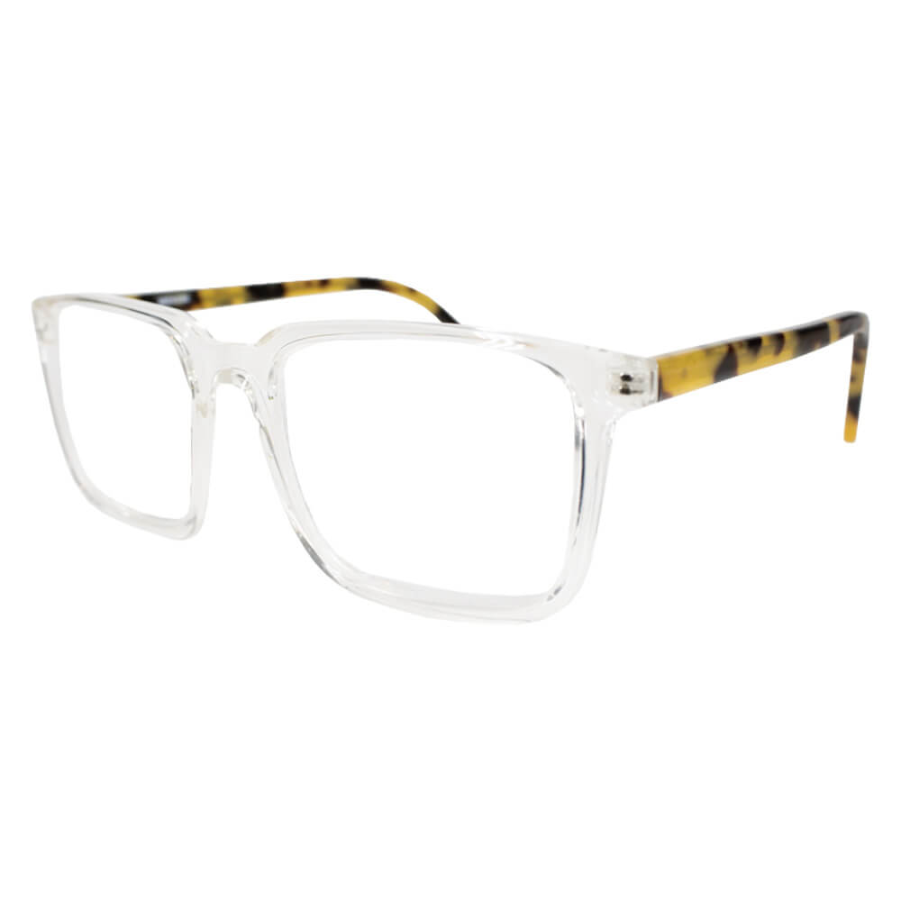 Tortoise clear shop glasses