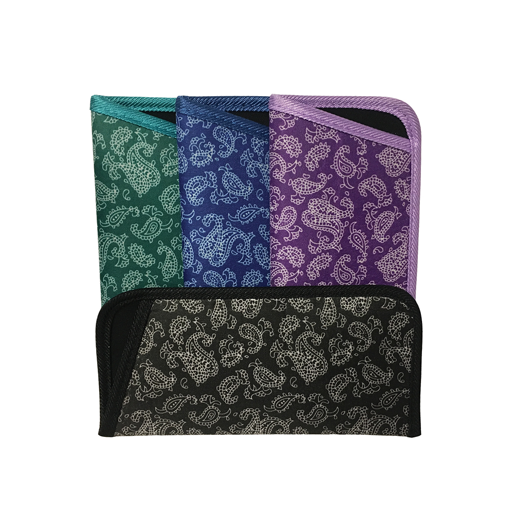 Paisley Fabric Slip-In Eyeglass Case