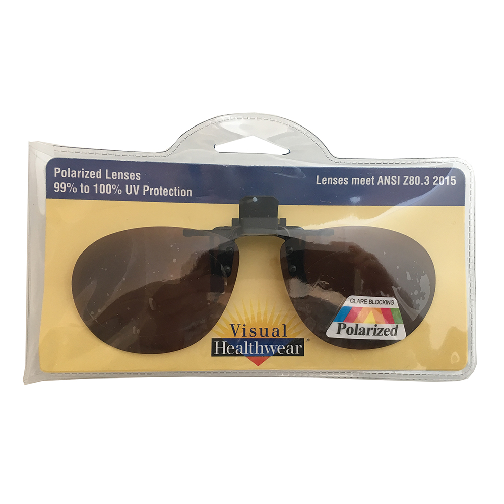 Polarized Flip-Up Sunglasses - Oval - 3