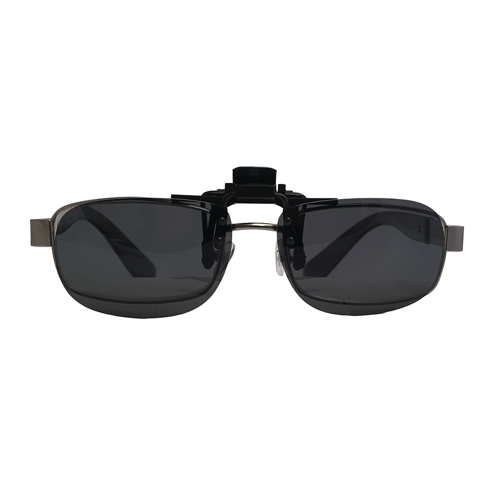 Polarized Flip-Up Sunglasses - Square - 7