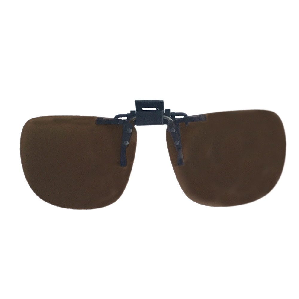 Polarized Flip-Up Sunglasses - Large Square - 1