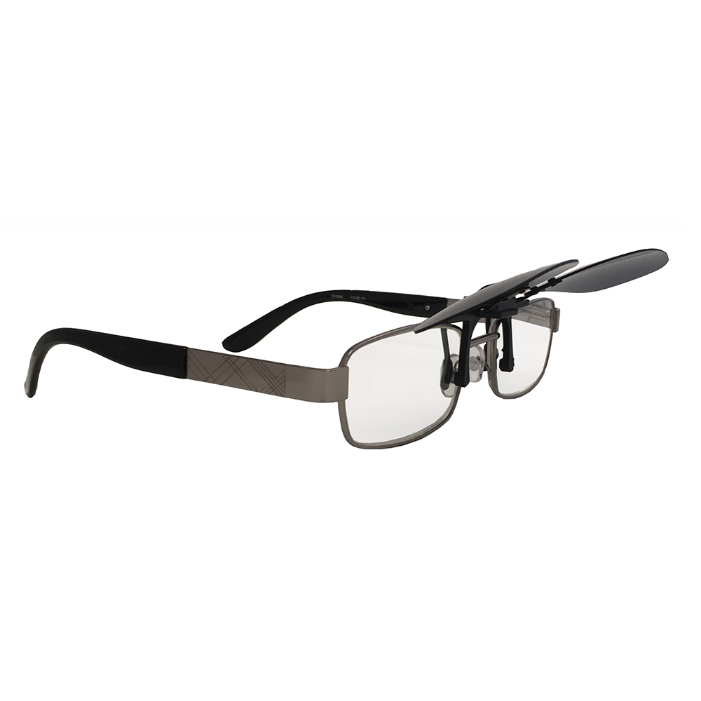 Polarized Flip-Up Sunglasses - Large Square - 6