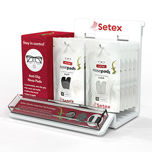 Setex&reg; Adhesive Nose Pads - Starter Pack & Retail Display - 1