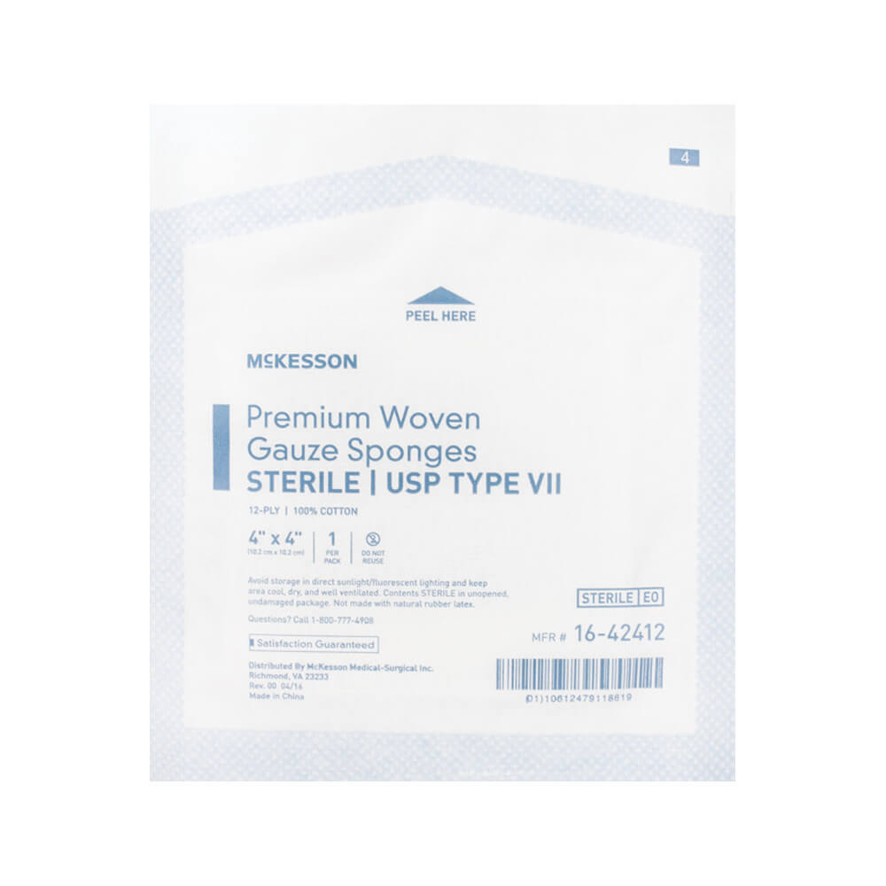 Sterile Premium Woven Gauze Sponges - 1