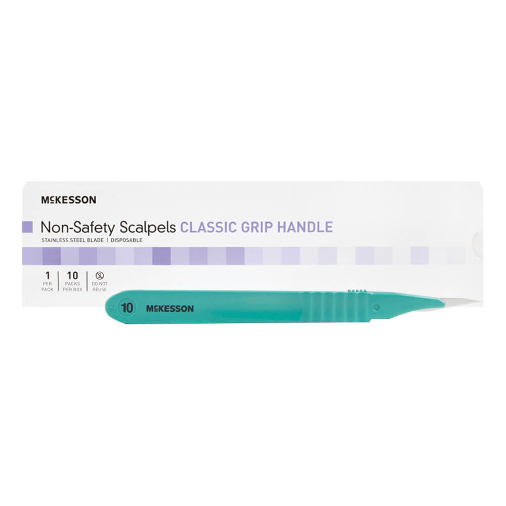 Disposable Scalpels with #10 Blade - Sterile