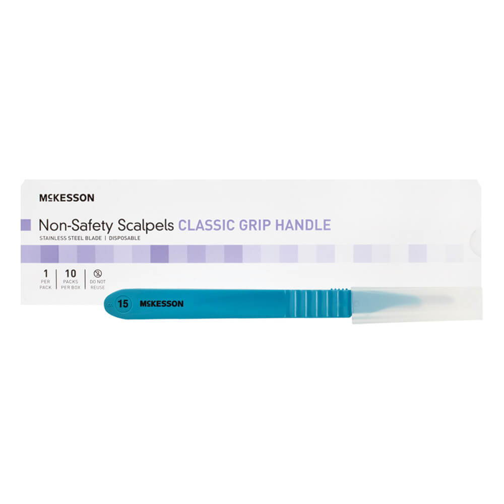 Disposable Scalpels with #15 Blade -