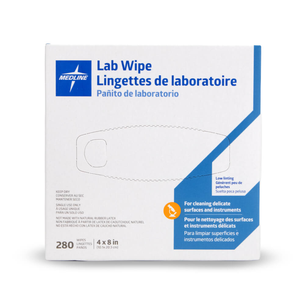 Delicate Task Lab Wipes 4" x 8" - 1