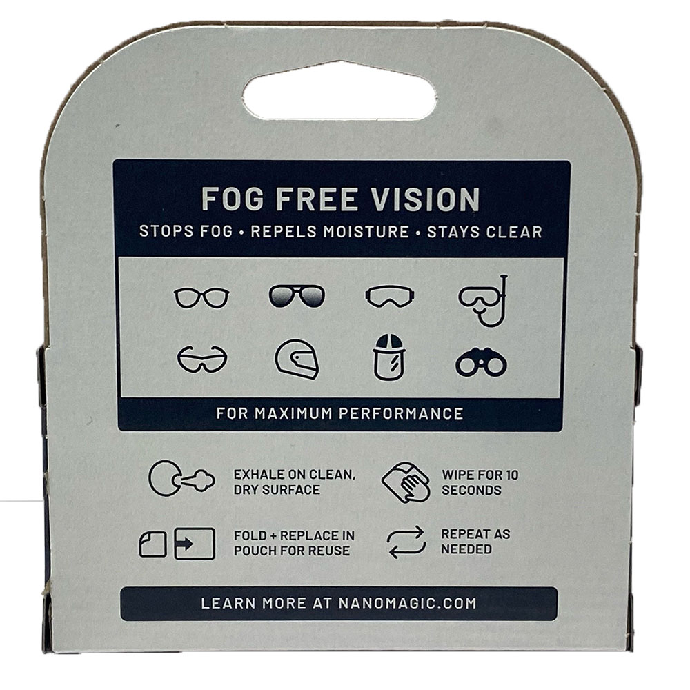 Clarity Defog It™ Dry Anti-Fog Cloths - 1