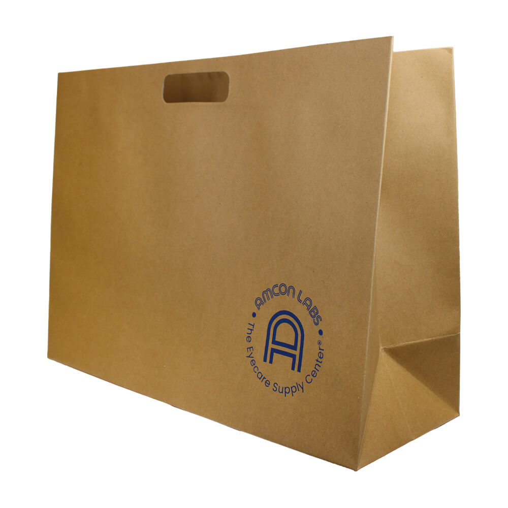 Large  - Imprinted Premium Kraft Bag - 1