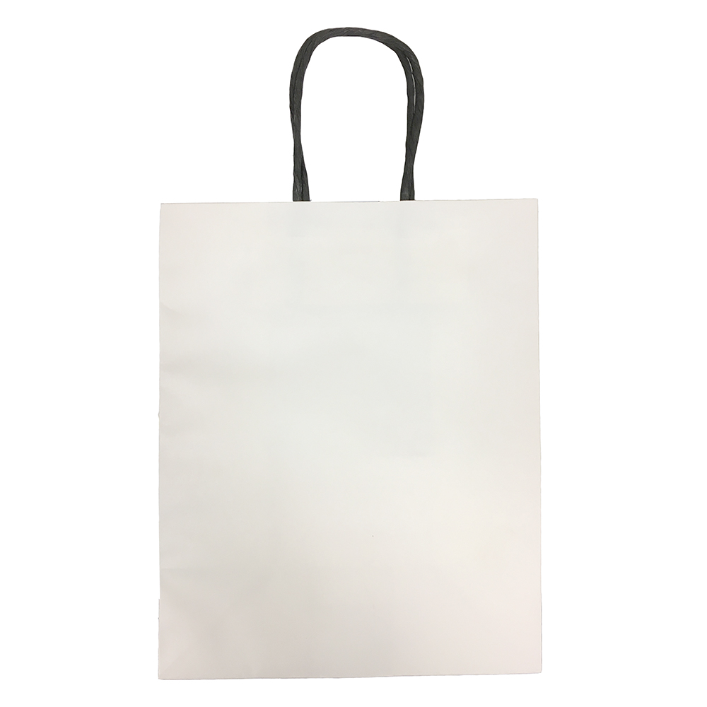 White Eco-Friendly Kraft Bag - Medium - 1