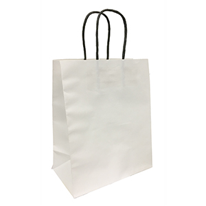 White Eco-Friendly Kraft Bag - Medium - 1