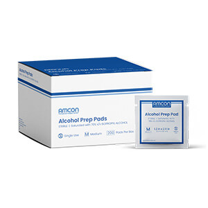 Amcon's Medium Alcohol Prep Pads - 1