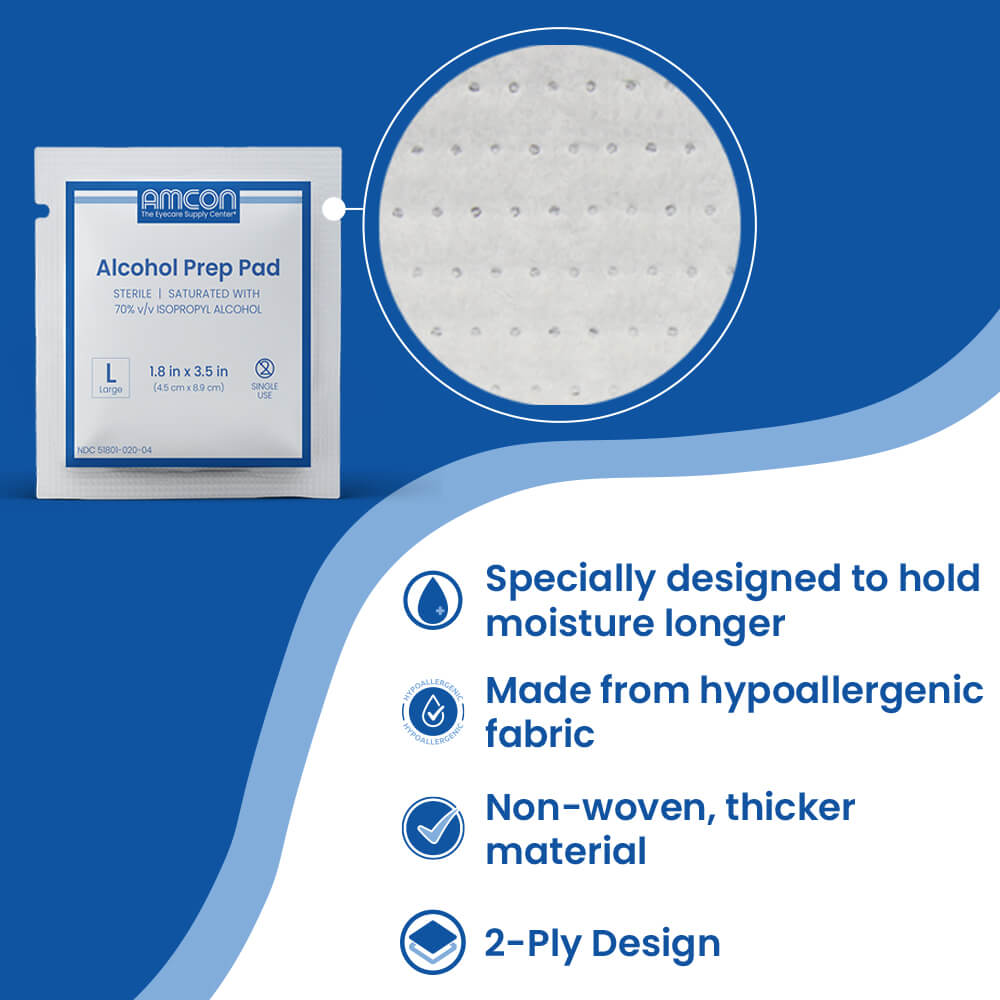 Amcon's Large Alcohol Prep Pads - 1