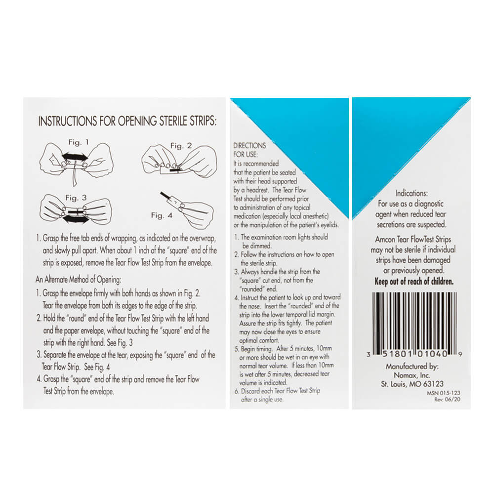 Tear Flow Test Strips - 2