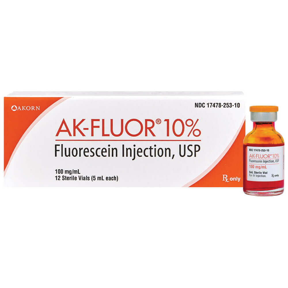 AK-Fluor 10% Intravenous Diagnostic Aid - 5mL