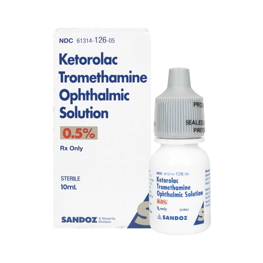 Ketorolac Tromethamine Ophthalmic Solution 0.5% - 10mL