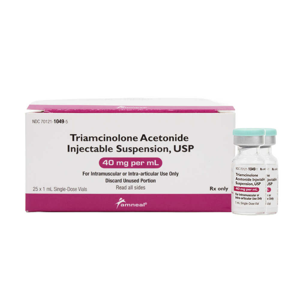 Triamcinolone Acetonide Injectable Suspension - 40mg
