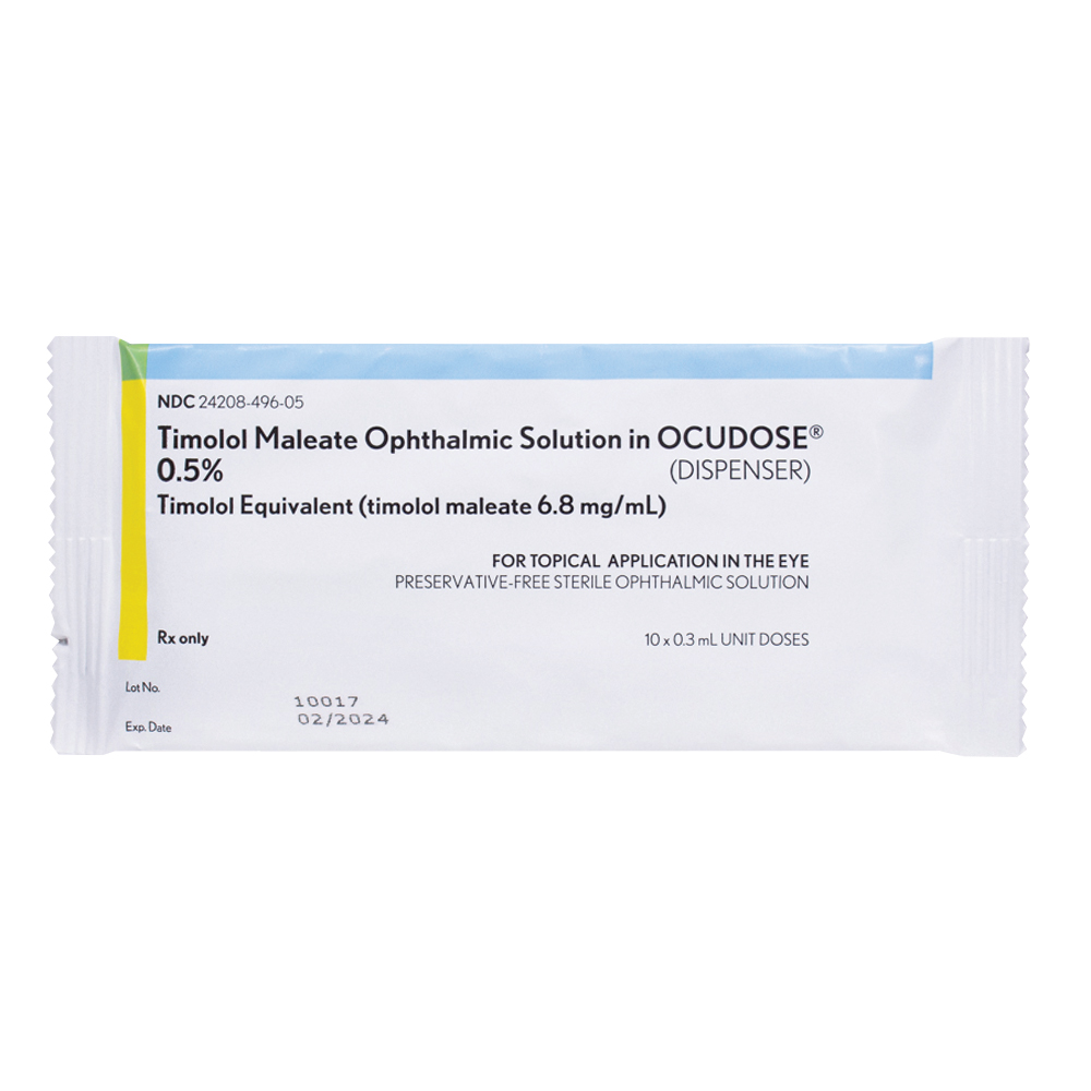 Timolol Maleate Ophthalmic Solution 5% in OCUDOSE - 1